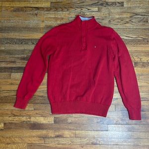 Tommy Hilfiger Boys Red Sweater